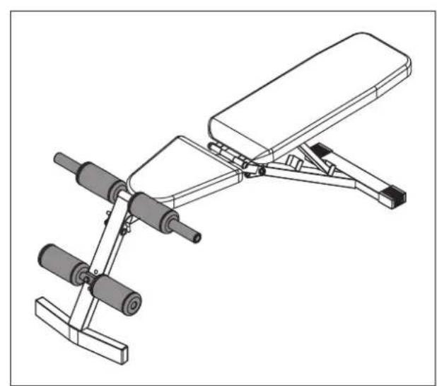 ADIDAS ADBE-10436 - ESSENTIAL UTILITY BENCH ADBE - 10436 - 24