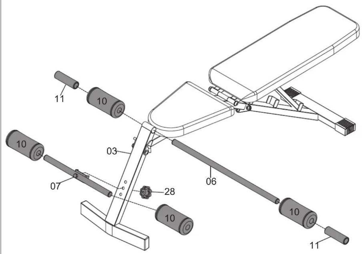 ADIDAS ADBE-10436 - ESSENTIAL UTILITY BENCH ADBE - 10436 - 23