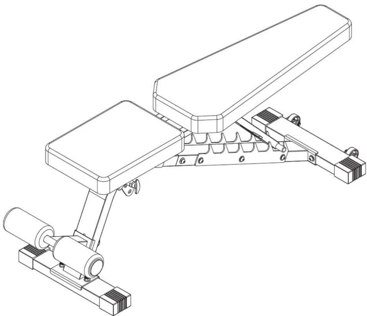 ADIDAS ADBE-10341 - SPORTS UTILITY BENCH ADBE - 10341 - 1