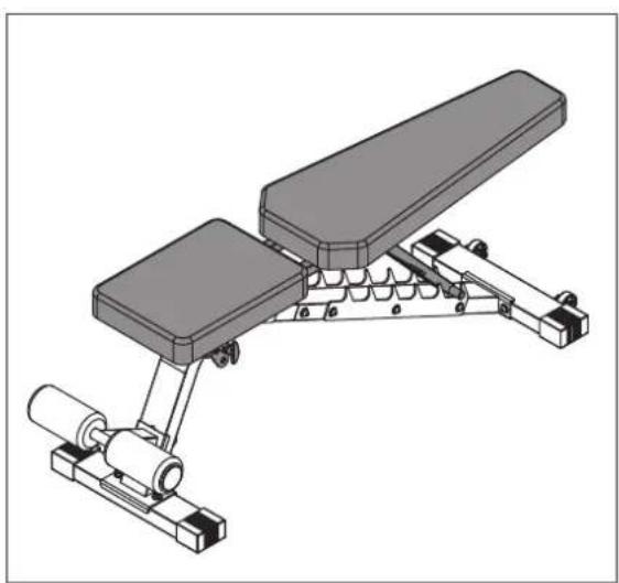 ADIDAS ADBE-10341 - SPORTS UTILITY BENCH ADBE - 10341 - 21