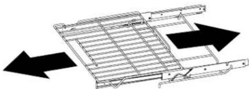 IKEA HJÄLTEBY 805.405.42 - To lubricate the glide rack: - 3