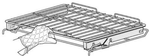 IKEA HJÄLTEBY 805.405.42 - Desinstalación y reinstalación de las parrillas deslizantes del horno - 1