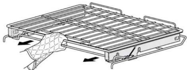 IKEA HJÄLTEBY 805.405.42 - Removing and Replacing the Glide Racks - 2