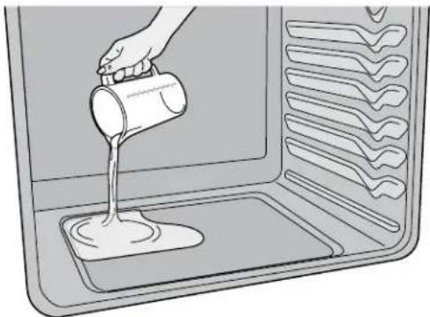 IKEA HJÄLTEBY 805.405.42 - Para configurar un ciclo de Limpieza a vapor: - 1