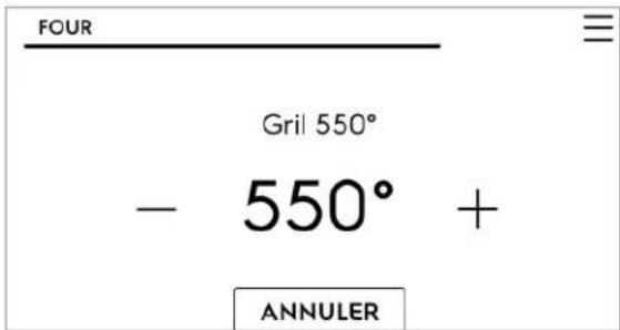 IKEA TÄNGBY 405.405.44 - Para asar a la parrilla usando la temperatura predeterminada de asar de 550 °F (288 °C): - 1
