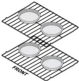 IKEA TÄNGBY 405.405.44 - To set convection bake with a default oven set temperature of 325^ F ( 163^ C): - 3