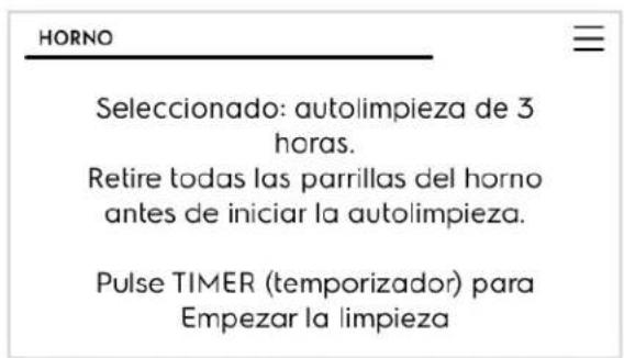 IKEA TÄNGBY 405.405.44 - Para programar un ciclo de autolimpieza diferido con un tiempo de limpieza predeterminado de 3 horas. - 3