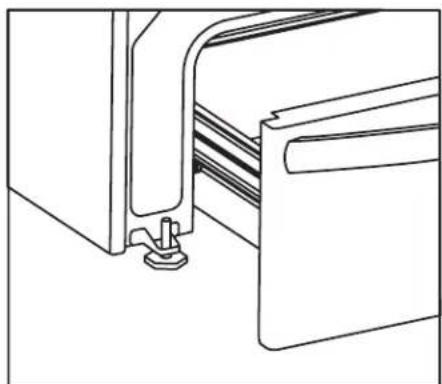 IKEA LAGAN 304.583.56 - Retirar el cajón de almacenamiento - 2