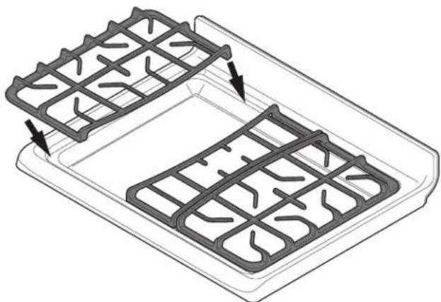 IKEA LAGAN 304.583.56 - Instalación de las rejillas de los que- madores - 1
