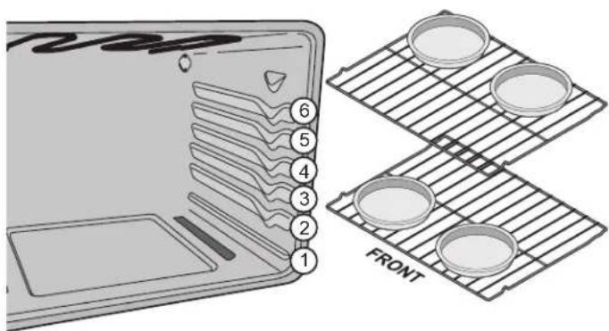 IKEA LAGAN 304.583.56 - Para cambiar la temperatura del horno después de haber comenzado a hornear: - 1