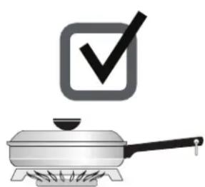 IKEA LAGAN 304.583.56 - Using Proper Cookware - 2