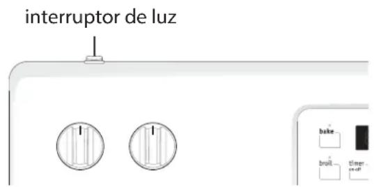 IKEA LAGAN 304.583.56 - Funcionamiento de la luz del horno - 1