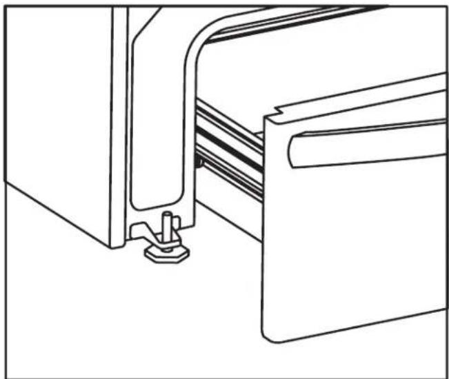 IKEA MOTSVARIG 704.620.40 - Pour déposer et reposer le tiroir de rangement (certains modèles) - 2