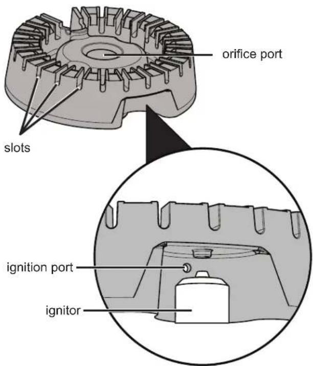 IKEA MOTSVARIG 704.620.40 - Figure 15: Burner Cap - 1