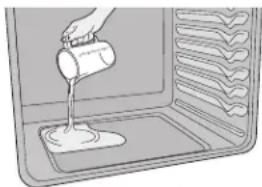 IKEA GRUNDLÄGGA 304.620.42 - Pour programmer un cycle de nettoyage à la vapeur: - 1