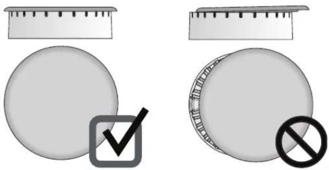 IKEA GRUNDLÄGGA 304.620.42 - PRECAUCIÓN - 2