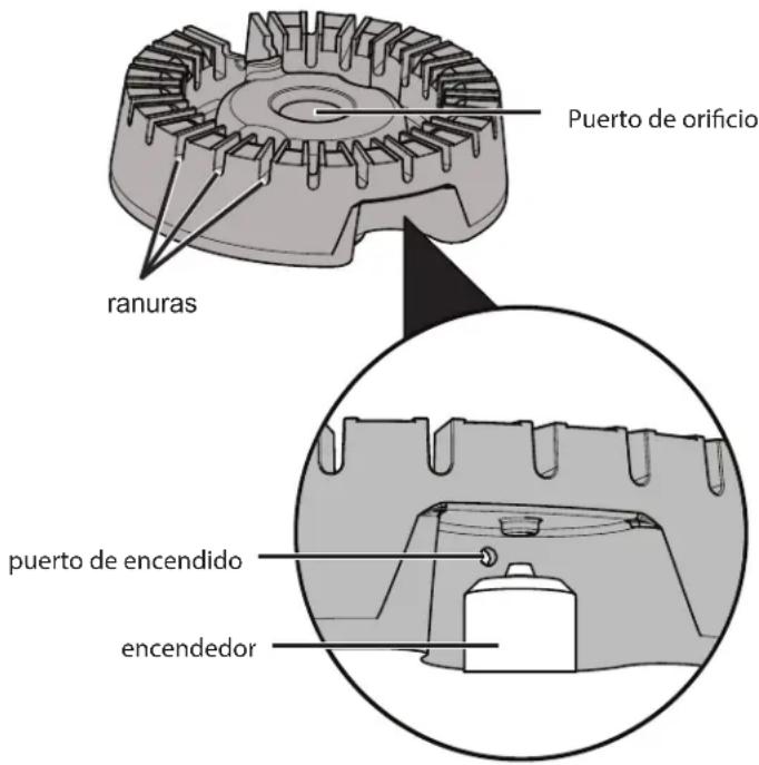 IKEA GRUNDLÄGGA 304.620.42 - Figure 54: Tapa del quemador - 1