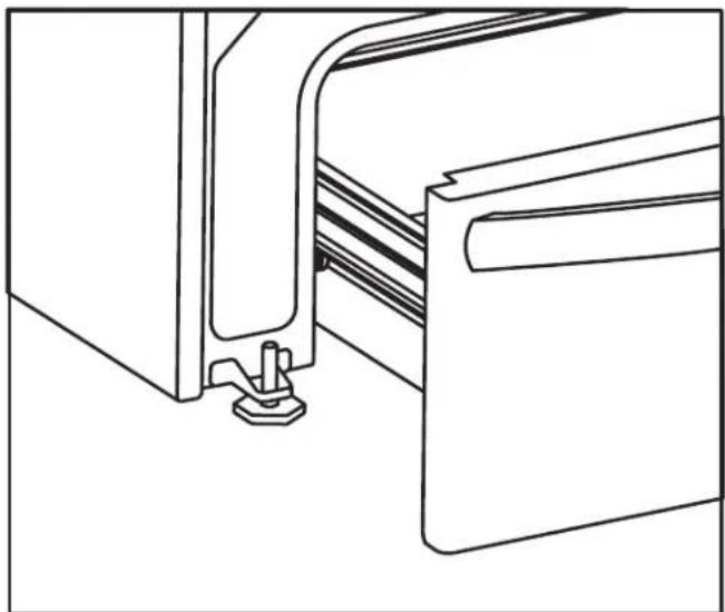 IKEA GRUNDLÄGGA 304.620.42 - Pour déposer et reposer le tiroir de rangement (certains modèles) - 2