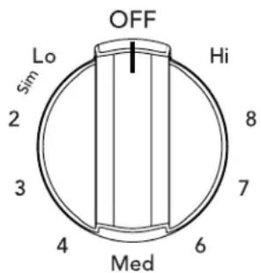 IKEA GRUNDLÄGGA 804.620.49 - Témoins lumineux (allumé) et (surface chaude) - 2