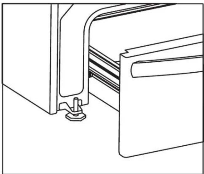 IKEA GRUNDLÄGGA 804.620.49 - Pour déposer et reposer le tiroir de rangement (certains modèles) - 2