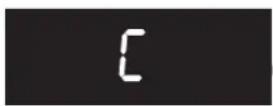 IKEA GRUNDLÄGGA 804.620.49 - To change the temperature to Celsius (°C) or from °C to °F: - 2