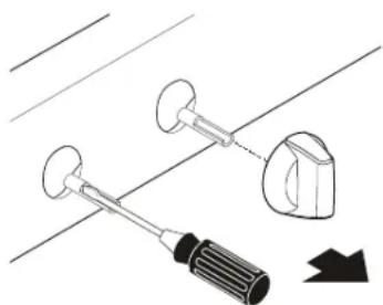 IKEA CIRKULERA 905.152.93 - Vérifier si le réglage faible « LOW » doit être ajusté : - 1