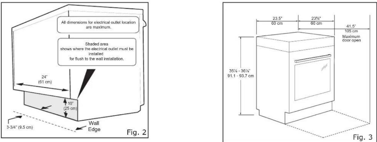 IKEA CIRKULERA 905.152.93 - Clearances and Dimensions - 2