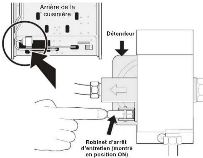 IKEA CIRKULERA 905.152.93 - Raccorder la cuisinière à la conduite d'alimentation en gaz - 4