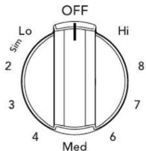 IKEA MOTSVARIG 604.620.50 - Témoins lumineux (allumé) et (surface chaude) - 4