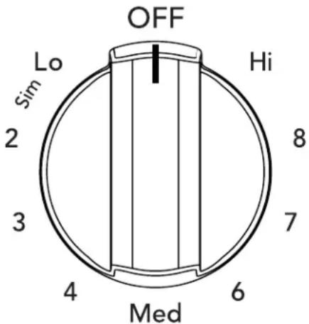 IKEA MOTSVARIG 604.620.50 - Suggested radiant surface element settings - 1