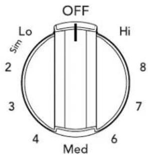 IKEA MOTSVARIG 604.620.50 - Témoins lumineux (allumé) et (surface chaude) - 2