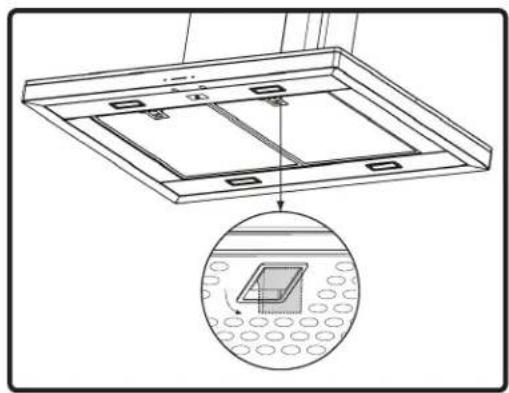 Zephyr ZLC-M90CS - Installing the Grease Filters (FIG. K): - 1