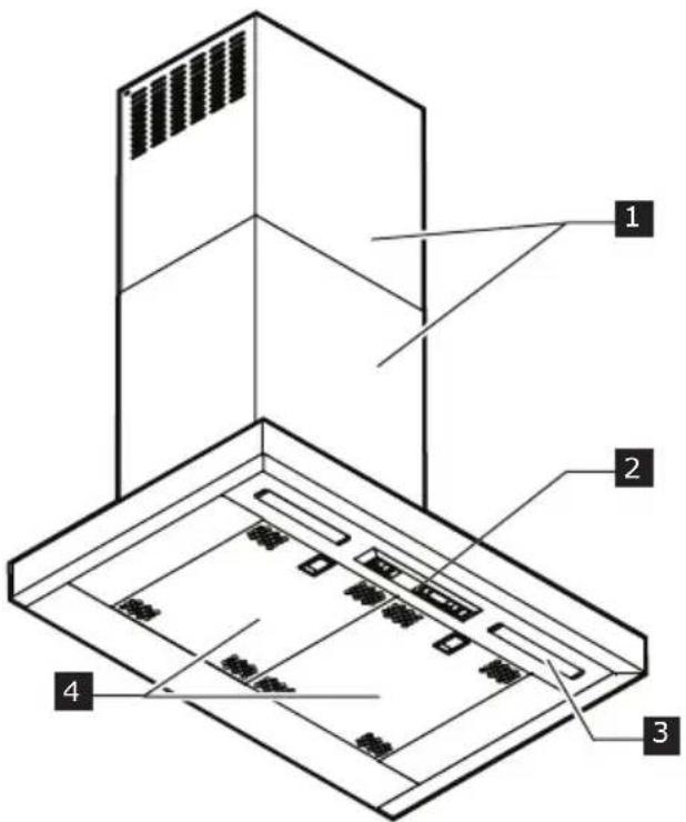 IKEA VINSTGIVANDE 104.621.42 - Descripción del aparato - 1