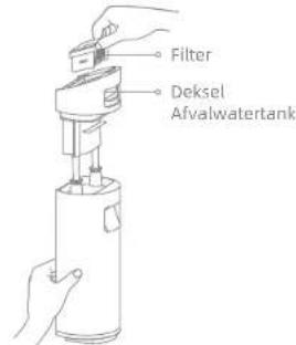 DREAME H13 Pro - Reinigen van de Afvalwatertank en de Filter - 2