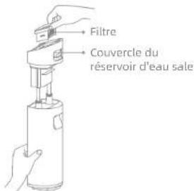 DREAME H13 Pro - Nettoyage du réservoir d'eau sale et du filtré - 2