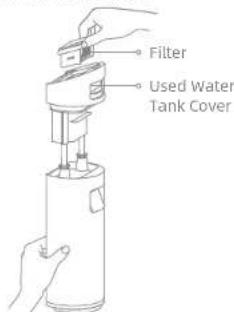 DREAME H13 Pro - Cleaning the Used Water Tank and the Filter - 2
