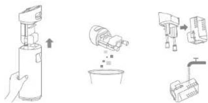 DREAME H13 Pro - Nettoyer le panier de filtration des déchets solides - 1