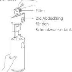 DREAME H13 Pro - Den Schmutzwassertank und Filter reinigen - 2
