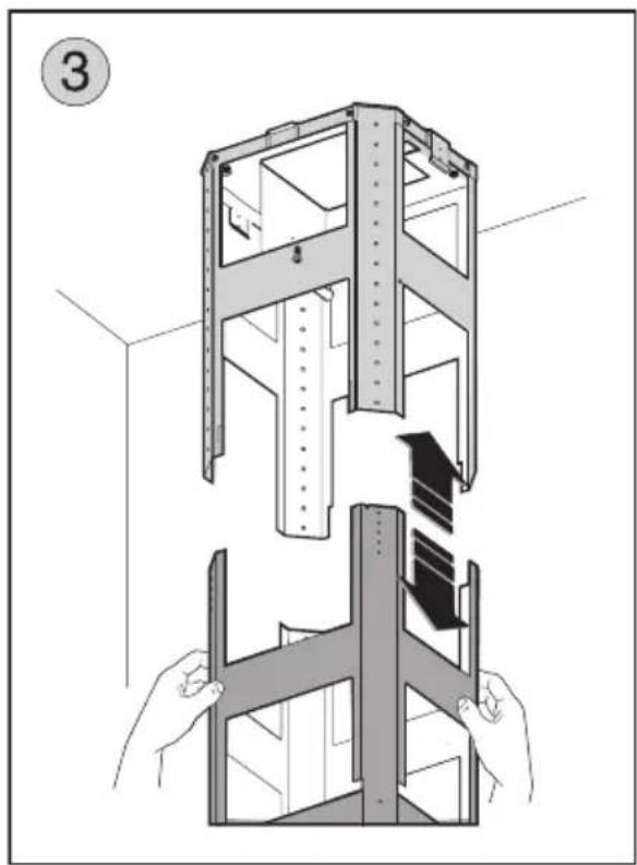 Zephyr DVL-E36ASSX - ■ MOUNTING TO THE CEILING - 3