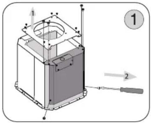 Zephyr DVL-E36ASSX - Installation - Internal Blower - 2