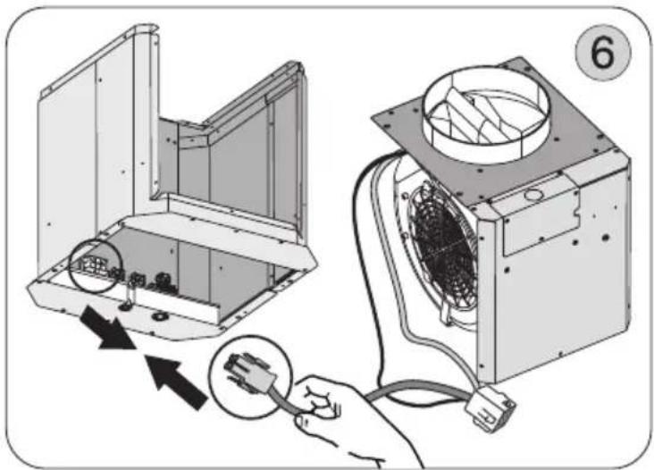 Zephyr DVL-E36ASSX - Installation - Internal Blower - 6