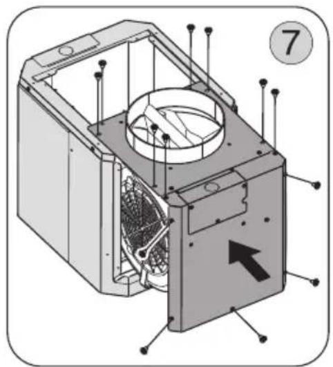 Zephyr DVL-E36ASSX - Installation - Internal Blower - 8