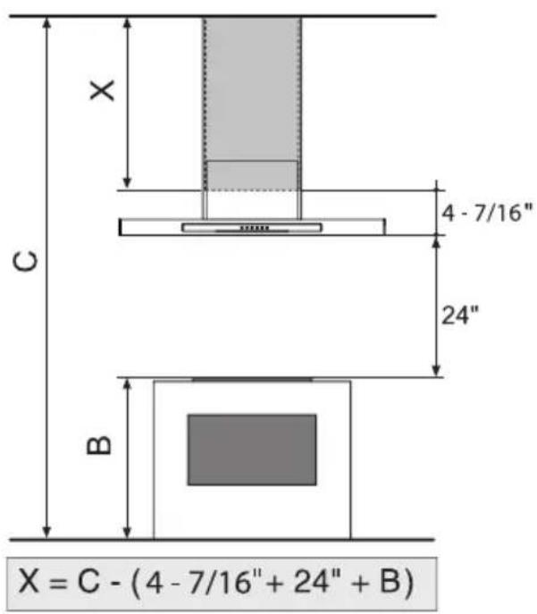 Zephyr DVL-E36ASSX - ■ MOUNTING HEIGHTS - 1