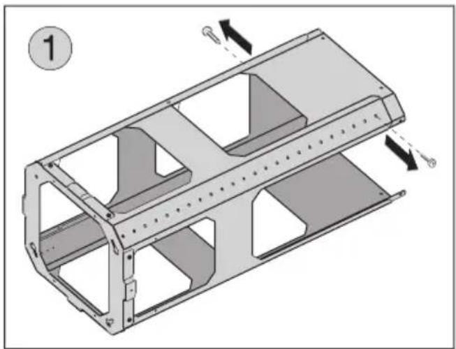 Zephyr DVL-E36ASSX - ■ MOUNTING TO THE CEILING - 1