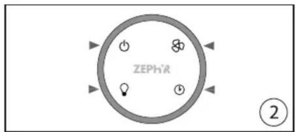 Zephyr DAP-M90AMWX - Contrôle tactile - 2