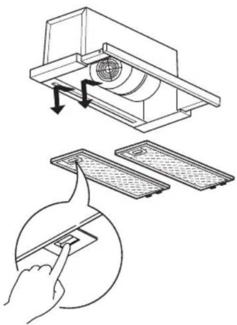 IKEA UTDRAGBAR 904.621.38 - Entretien du filtre à graisses : - 1
