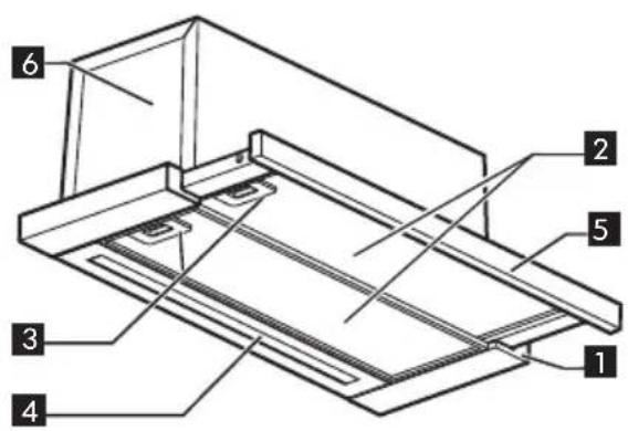 IKEA UTDRAGBAR 904.621.38 - Description de l'appareil - 1