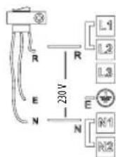 WHIRLPOOL ACM 847/BA - Σύνδεση με τον πίνακα ακροδεκτών - 2