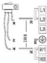 WHIRLPOOL ACM 847/BA - Подключение к клеммной колодке - 2