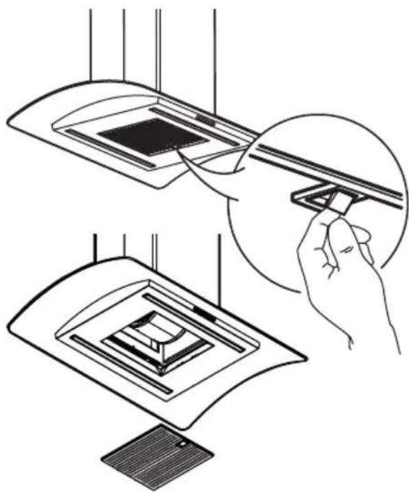 IKEA UNDANTAG 104.621.37 - Entretien du filtre à graisses : - 1